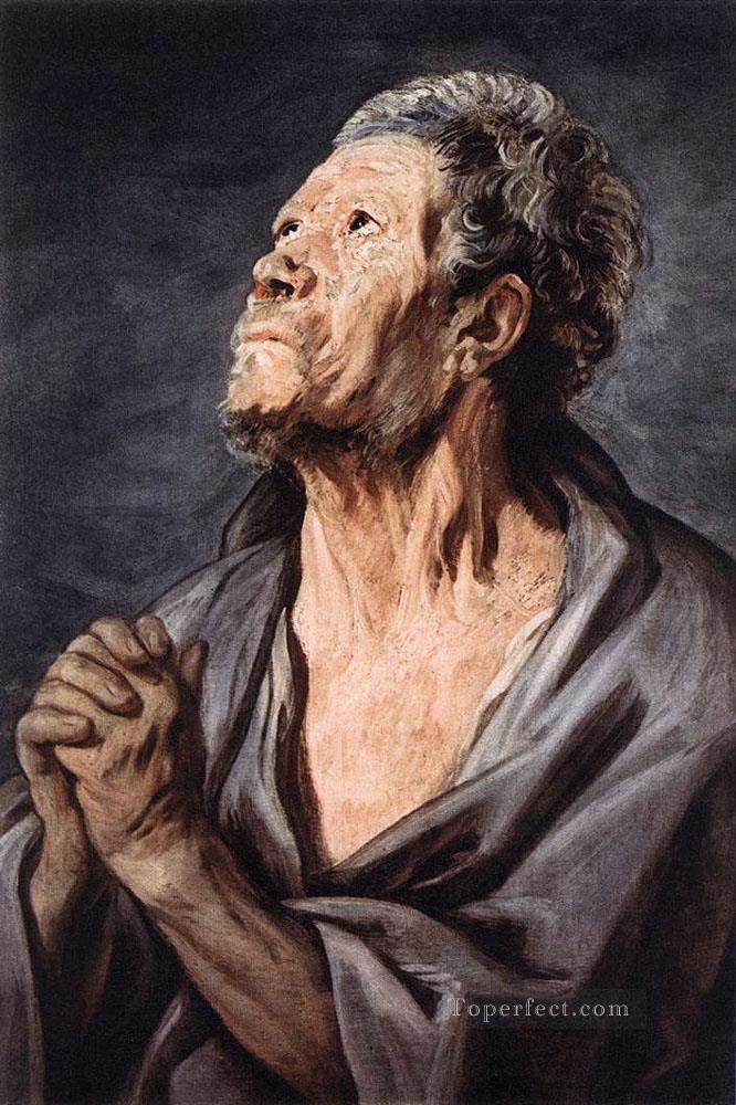 An Apostle Flemish Baroque Jacob Jordaens Oil Paintings